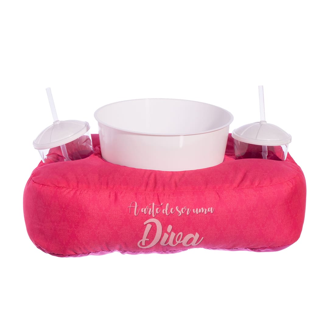 Almofada Porta-pipoca Personalizada